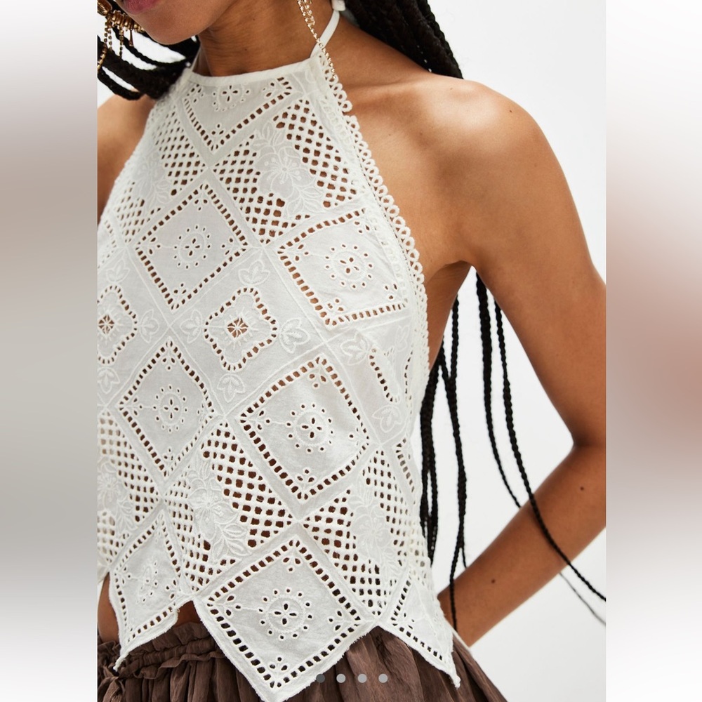 NWT hankie halter top. XS - Picture 5 of 12